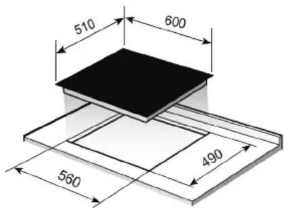DE DIETRICH DPV4605HB - Dimensions - 3