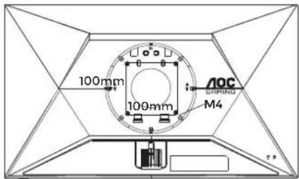 AOC 27G4HRE - Wall Mounting - 1