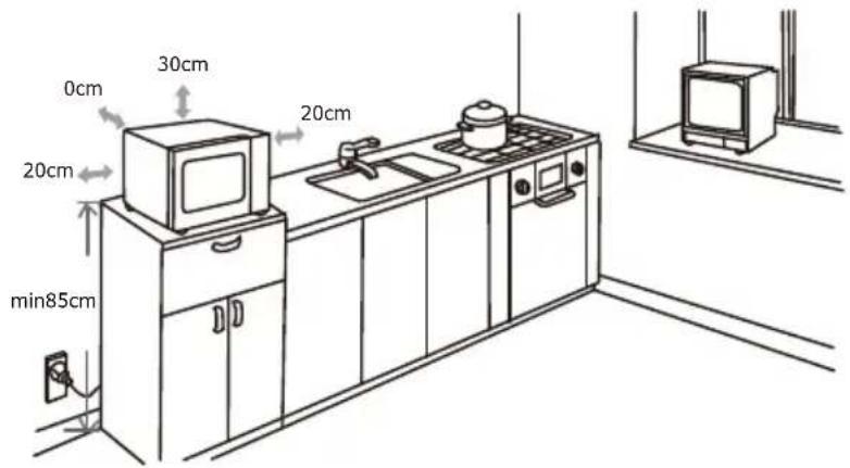 GORENJE MO20A3T4 - NAMESTITEV - 1