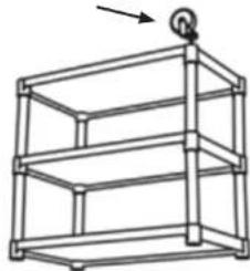 Royal Catering RC-PSTG3800 - SERVING TROLLEY - 8