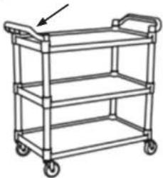 Royal Catering RC-ST910SS - SERVING TROLLEY - 9