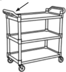 Royal Catering RC-ST910SS - SERVING TROLLEY - 10