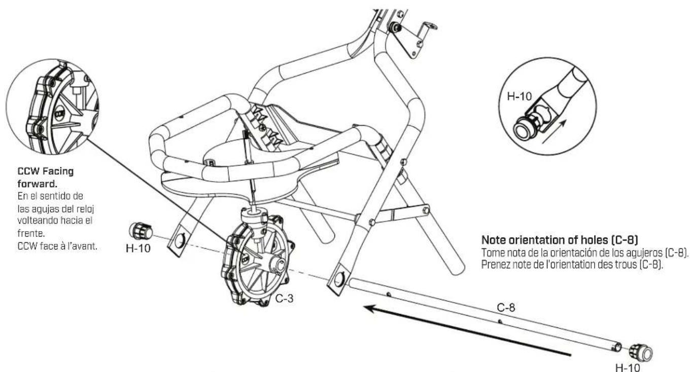 Chapin 8400C - Assemble Impeller to Gear Box Shaft - 1