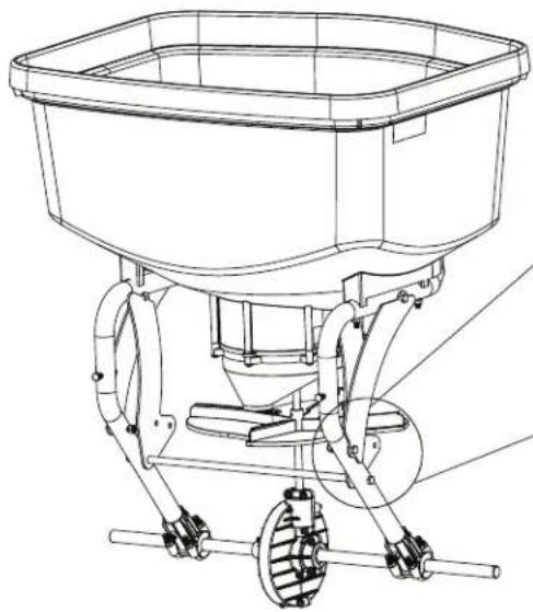 Chapin 8622B - Remove Bolt (Re-Install in Step 2.3). - 1