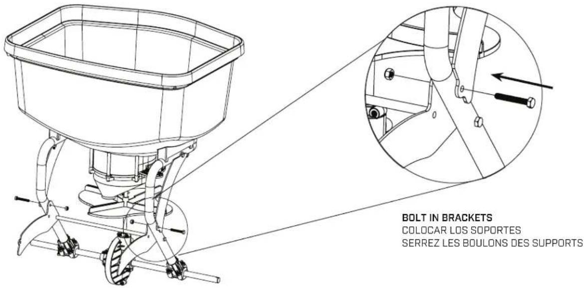 Chapin 8622B - Remove Bolt (Re-Install in Step 2.3). - 3