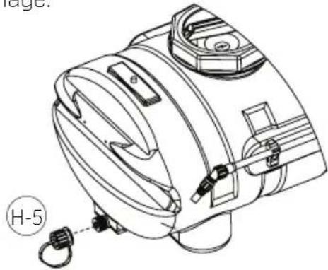 Chapin 97661E - INSTALLER LE BOUCHON DE DRAINAGE - 1