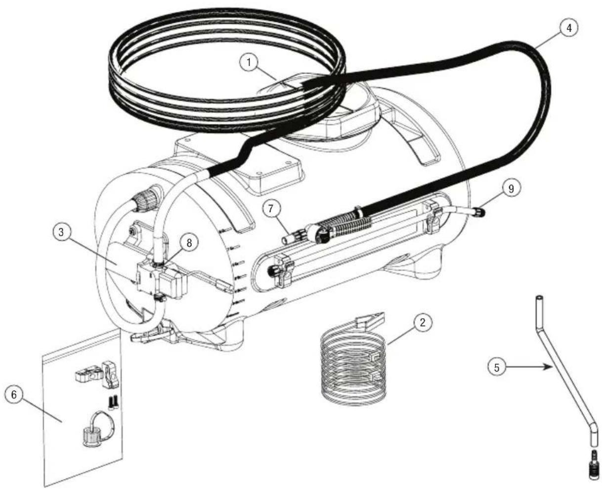 Chapin 97084 - REPLACEMENT PARTS - 1