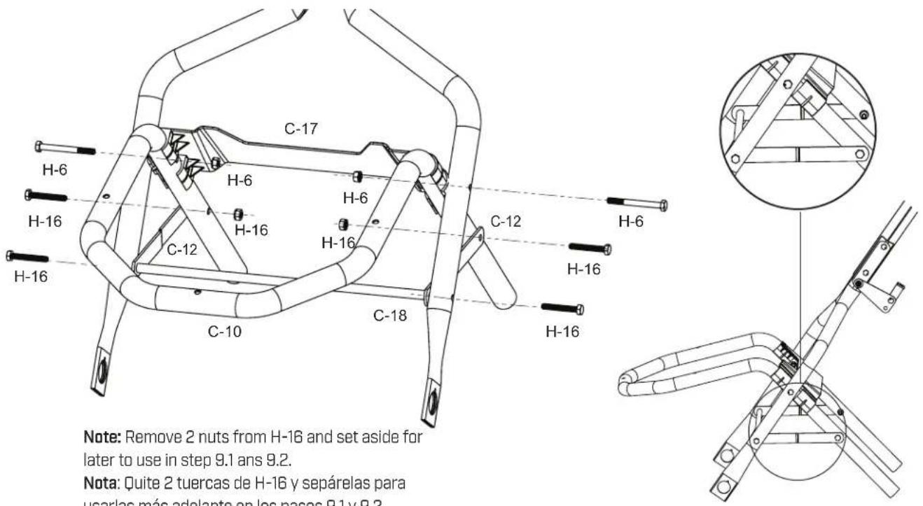 Chapin 8303C - Frame Assembly - 1