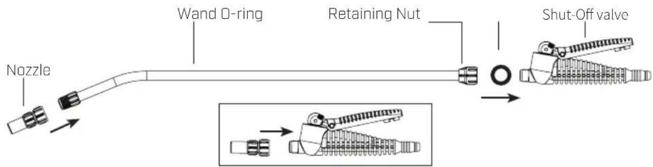Chapin 97024 - NOZZLE/WAND ASSEMBLY - 1