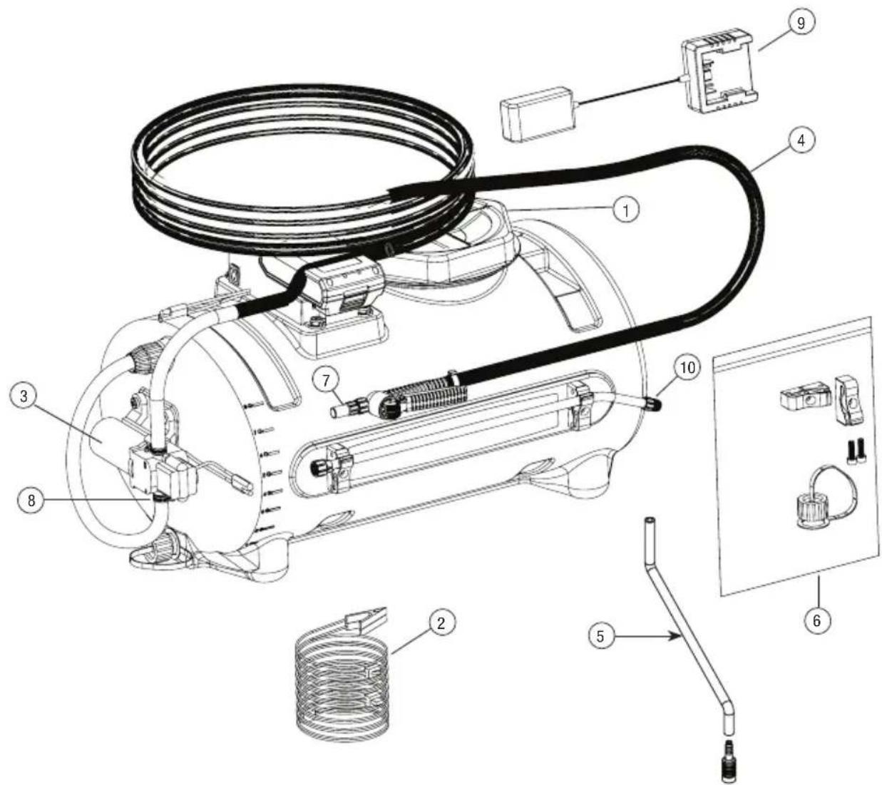Chapin 97024 - REPLACEMENT PARTS - 1