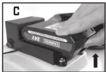 Chapin 97024 - INSTALLER ET ENLEVER LA BATTERIE DU PULVÉRISATEUR - 2