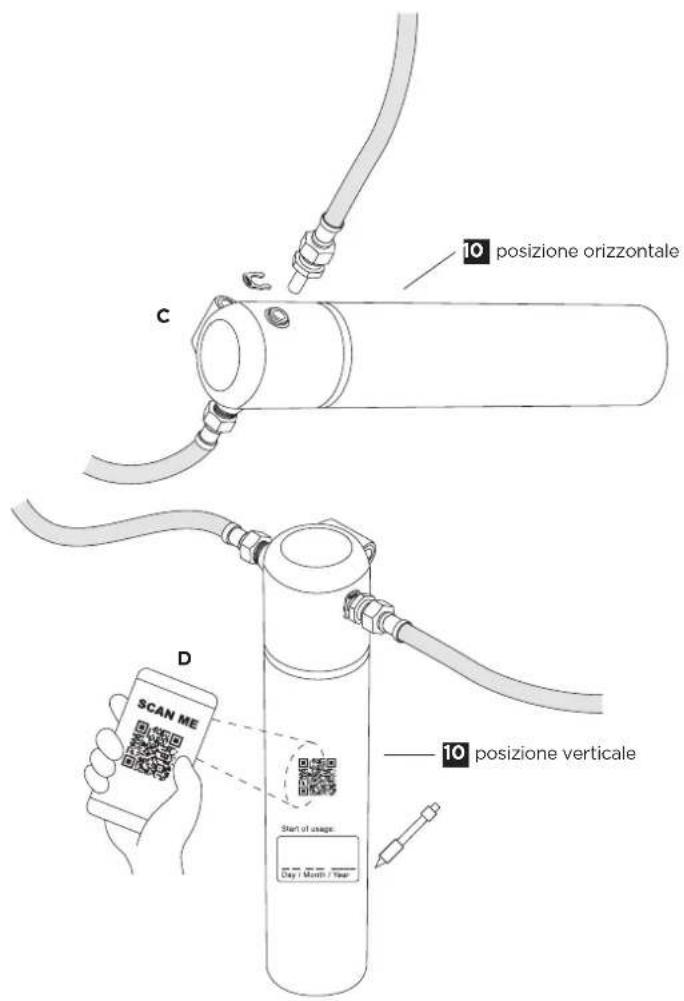 BRITA MyPure SLIM V-MF - Fase 2: inserimento della cartuccia filtrante - 2