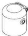 BRITA MyPure SLIM V-MF - Contenu du kit mypure SLIM - 5
