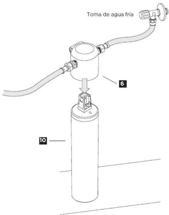 BRITA MyPure SLIM V-MF - Sustitución del cartucho filtrante - 1
