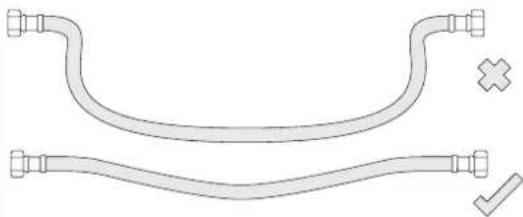 BRITA MyPure SLIM V-MF - Connect the tap supply line (see bag "WATER OUT") - 9