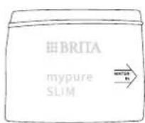 BRITA MyPure SLIM V-MF - Contenido del kit mypure SLIM - 12