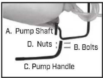 Chapin 63950 - INSTALLING THE PUMP HANDLE - 1