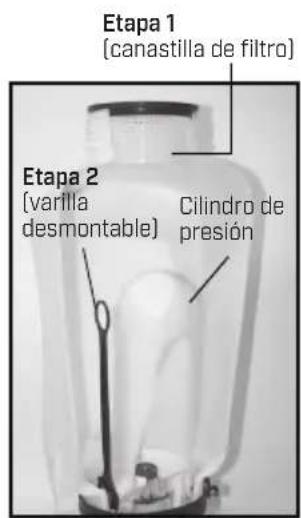 Chapin 63950 - SISTEMA DE FILTRACIÓN EN 3 ETAPAS - 1