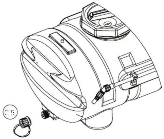 Chapin 97501 - INSTALL DRAIN CAP - 1
