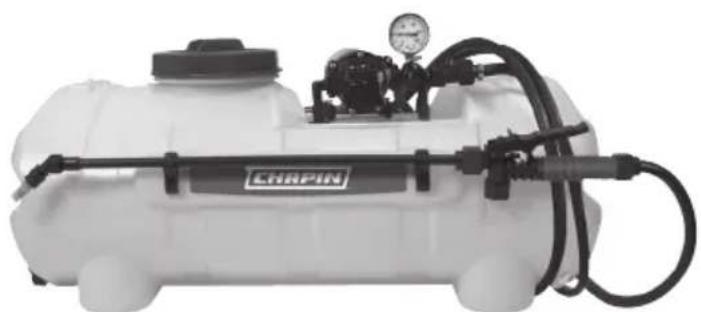 Chapin 97501 - MONTAJE DEL MANÓMETRO Y LA VÁLVULA ESFÉRICA - 1