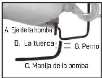 Chapin 64800 - INSTALACIÓN DE LA MANIJA DE LA BOMBA - 1