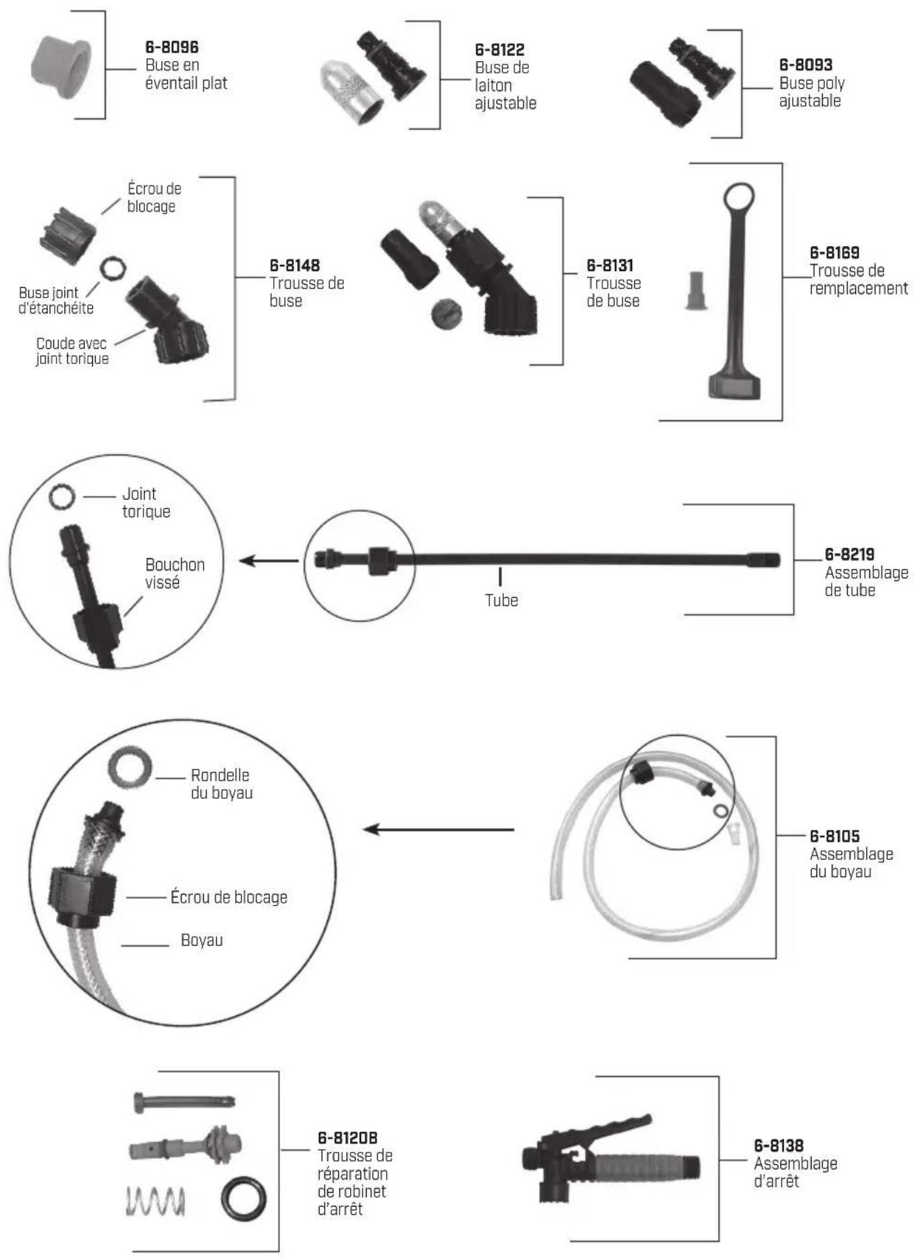 Chapin 64800 - DÉMONTER ET RÉPARER LE ROBINET D'ARRÊT - 2