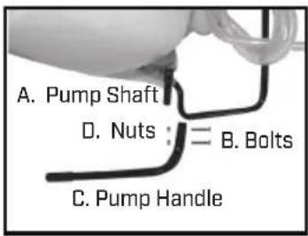 Chapin 64800 - INSTALLING THE PUMP HANDLE - 1