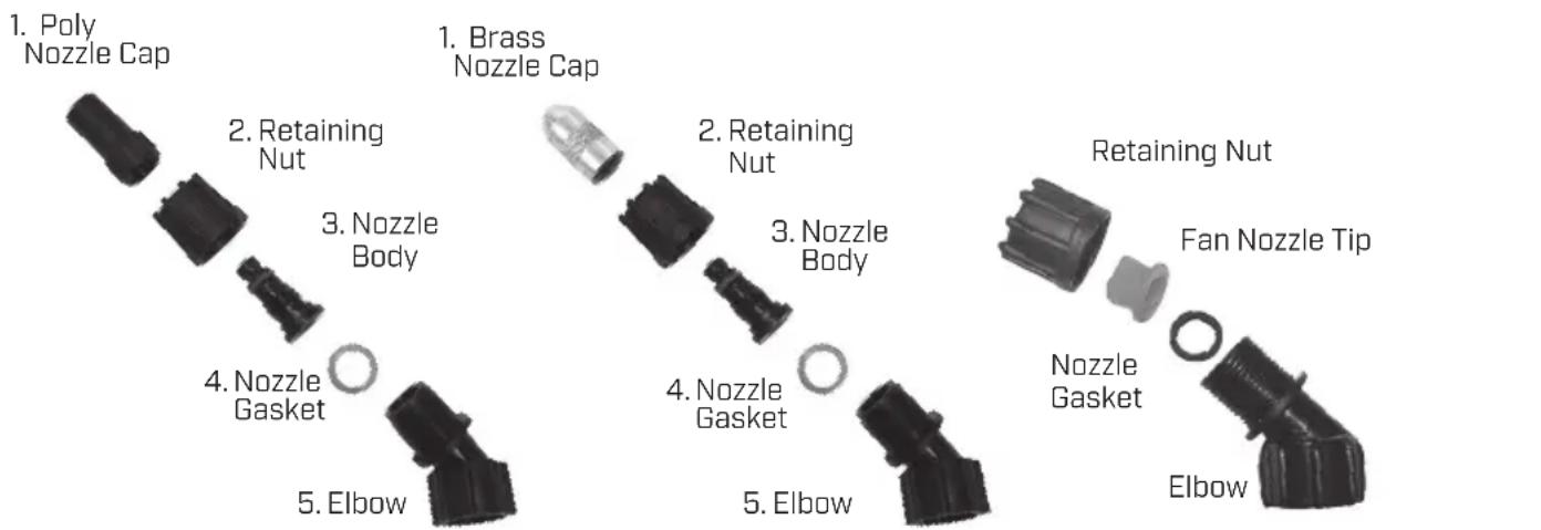 Chapin 63924 - NOZZLE ASSEMBLY - 1