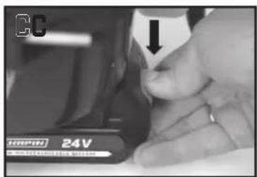 Chapin 63924 - INSTALLING AND REMOVING THE BATTERY PACK FROM THE SPRAYER - 2