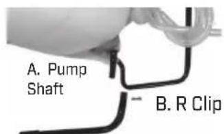 Chapin 60175 - INSTALLING THE PUMP HANDLE - 1