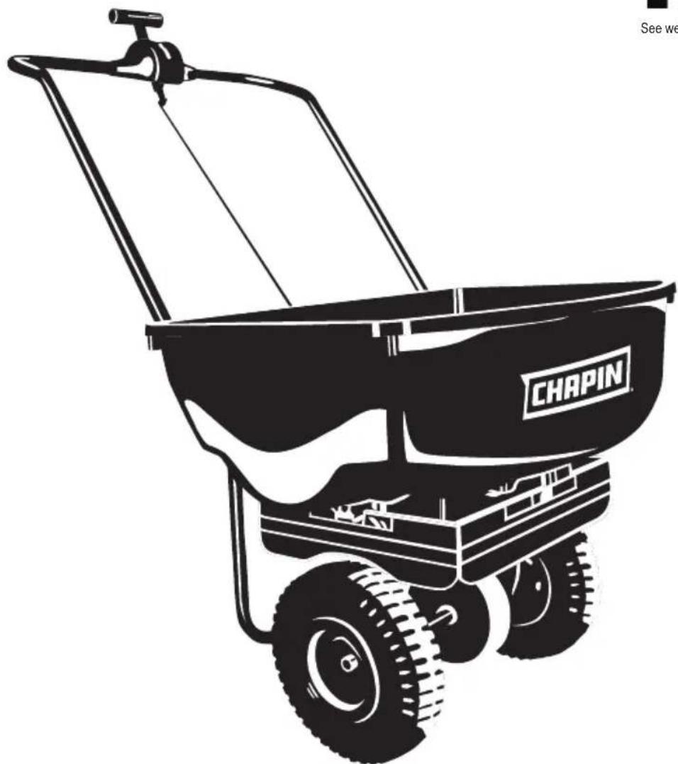 Chapin 8003A - SALT &amp; ICE MELT SPREADER - 2