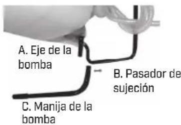 Chapin 60100 - INSTALACIÓN DE LA MANIJA DE LA BOMBA - 1