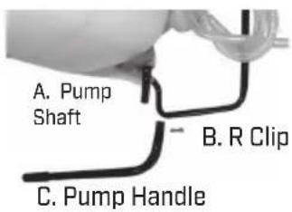 Chapin 60100 - INSTALLING THE PUMP HANDLE - 1