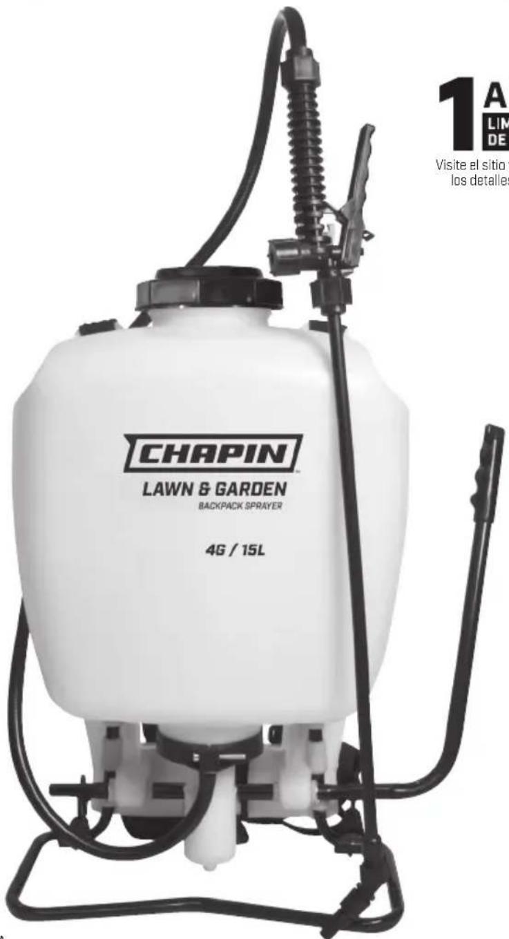 Chapin 60100 - PULVERIZADOR DE MOCHILA - 1