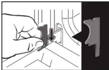 DE DIETRICH DOH4541H - REMOVING THE DOOR - 1