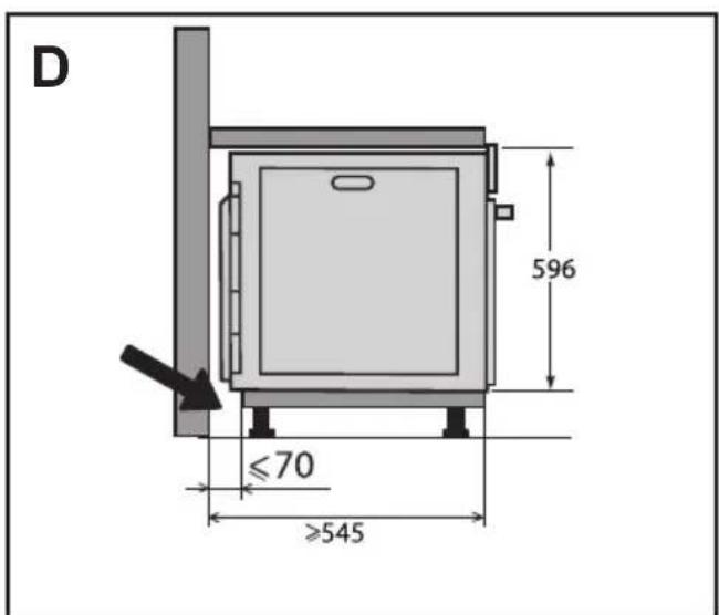 DE DIETRICH DOH4541H - CHOICE OF LOCATION AND FITTING - 4