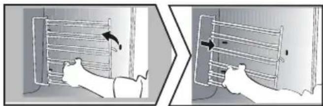 DE DIETRICH DOH4541H - CLEANING THE SHELF RUNNERS - 1