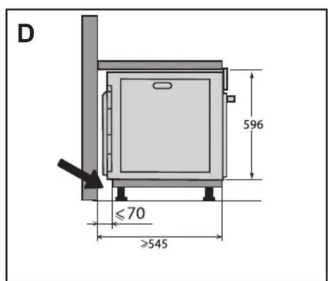 DE DIETRICH DOH4541H - WAHL DES AUFSTELLUNGSORTS UND EINBAU - 4