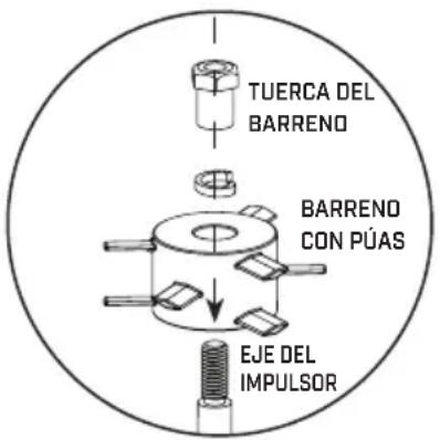 Chapin 81000A - SPIKED AUGER ASSEMBLY - 1