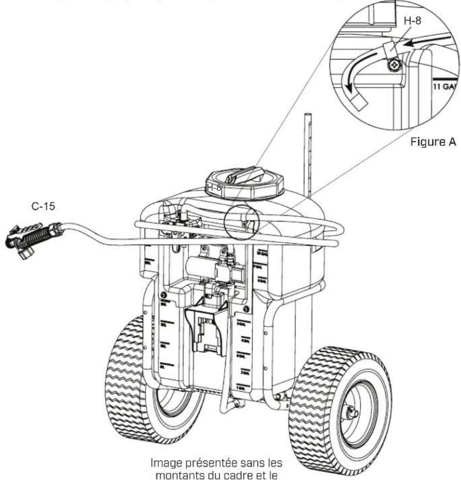 Chapin 97902 - ASSEMBLER LE SUPPORT DE BUSE RÉGLABLE - 4