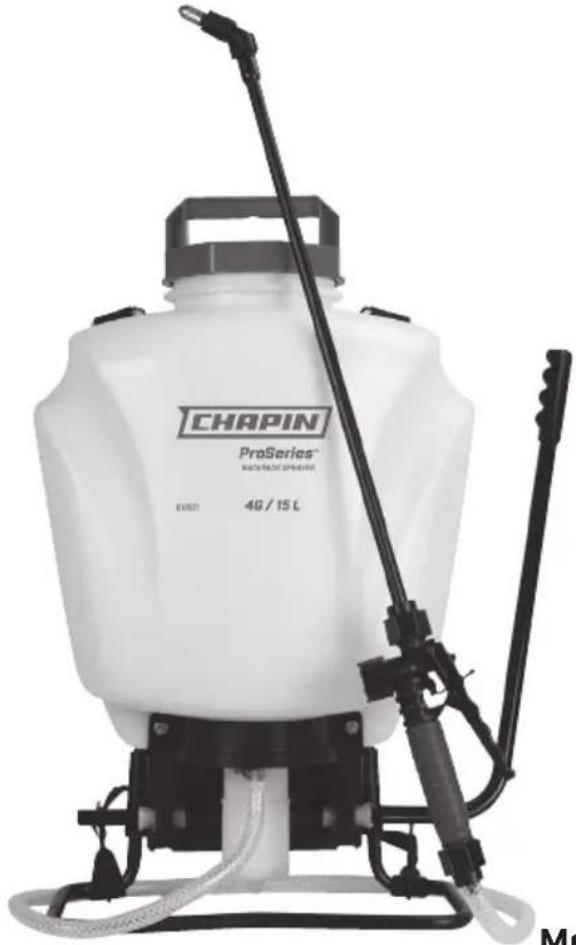 Chapin 61800 - ADVERTENCIA - 1