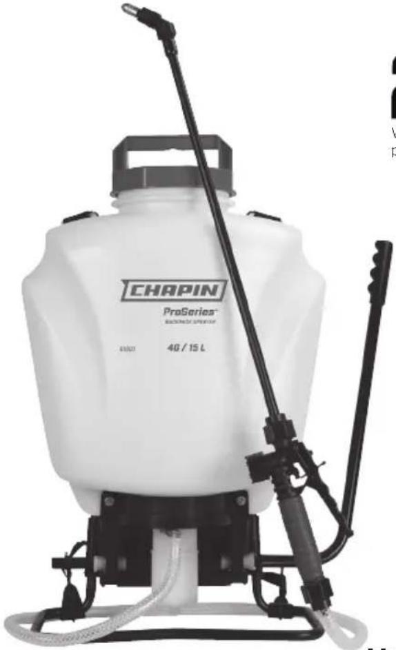 Chapin 61800 - ADVERTENCIA - 8