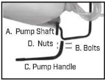 Chapin 61800 - INSTALLING THE PUMP HANDLE - 1