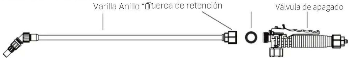 Chapin 97361 - CONECTE LA MANGUERA A LA VÁLVULA DE DESVÍO - 3
