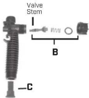 Chapin 60124 - DISASSEMBLING AND REPAIRING THE SHUT OFF VALVE - 3