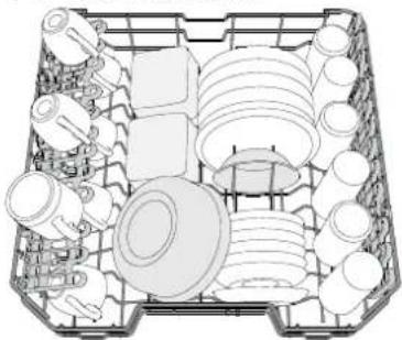 WHIRLPOOL WIO 3T133 PE 6.5 - FELSŐ KOSÁR - 1