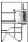 WHIRLPOOL WIO 3T133 PE 6.5 - NASTAVENÍ VÝŠKY HORNÍHO KOŠE - 2