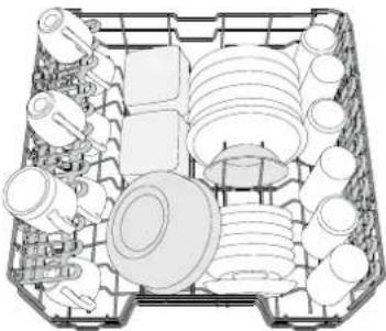 WHIRLPOOL WIO 3T133 PE 6.5 - ŁADOWANIE KOSZY - 1