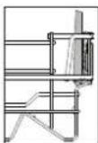 WHIRLPOOL WIO 3T133 PE 6.5 - CLAPETE RABATABILE CU POZITIE REGLABILĂ - 1