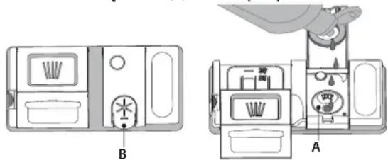 WHIRLPOOL WIO 3T133 PE 6.5 - NAPEŁNIANIE DOZOWNIKA PŁYNU NABŁYSZCZAJĄCEGO - 1